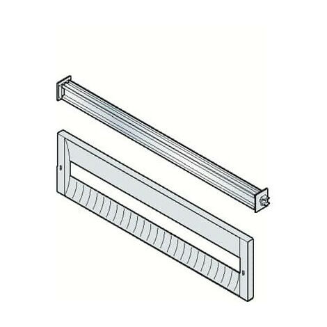 Kit Plastron 150mm x 300mm+Rail DIN pour Coffret Gemini Taille 1 1SL0307A00 ABB 150307