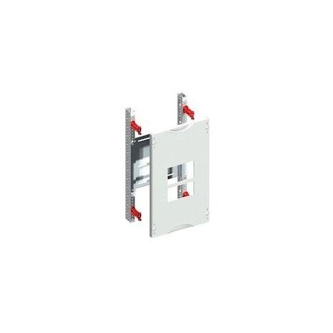 Kit platine 600X250X87mm pour pose disjoncteur d'abonné triphasé + compteur dans gaine à cable d'armoire KIP3 ABB 170797