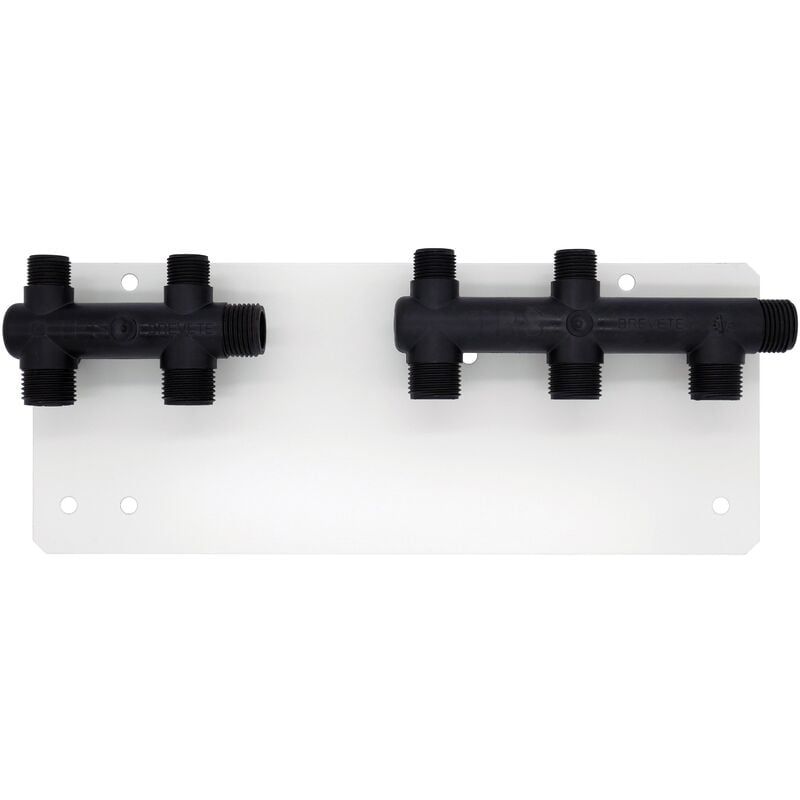 Platine + collecteurs pour raccordement Noyon&thiebault Salle de Bains