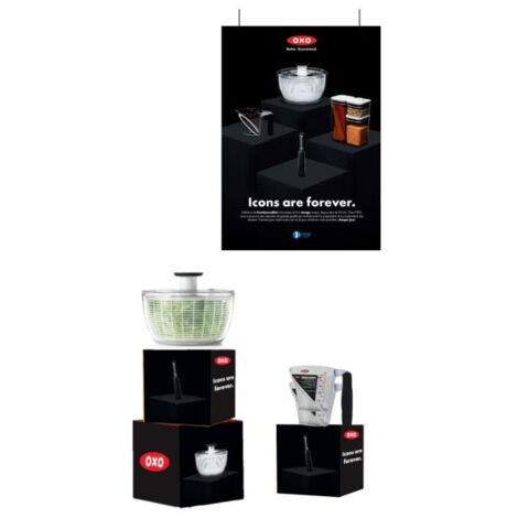 Kit Plv Icons Are Forever - 4 Cubes + 1 Poster - Oxo