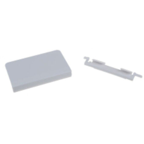 Kit poignée de porte (7430326, 9590222) Réfrigérateur, congélateur KOMPATIBEL MIELE, LIEBHERR