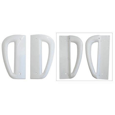 KIT POIGNEE DROIT GAUCHE ENTRAXE 140 M/M POUR REFRIGERATEUR SERVIS - 322038485