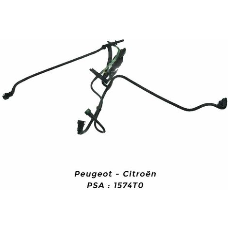 Kit poire d'amorçage avec tuyauterie de carburant – Compatible CITROËN C3 II, Nemo / PEUGEOT 206, 207, Bipper – Installation facile – Durer Germany