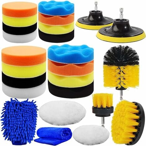 Wothfav Brosse Nettoyage Voiture, 31 Pièces Kit Nettoyage Voiture