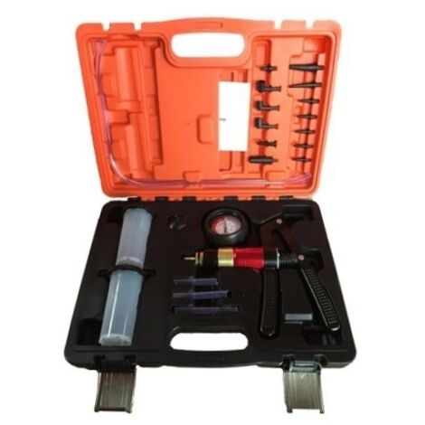 Kit Pompa a vuoto/pressione impianti frenanti c/manometro