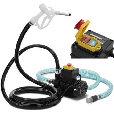 MSW KIT pompa elettrica erogatrice gasolio IP55 230 V 370 W 40 l/min