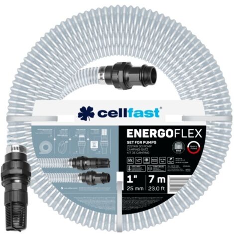 KIT POMPE ENERGOFLEX AVEC PANIER ET RACCORDS 1'' 7 MB - C 23-651