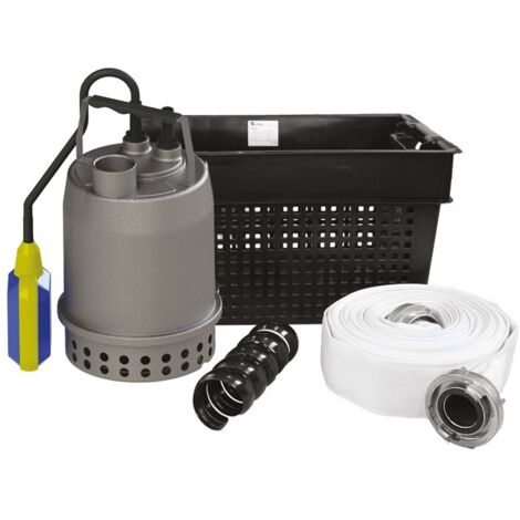 Kit pompe vide-cave inox SANISUB STEEL EMERGENCY KIT - SFA