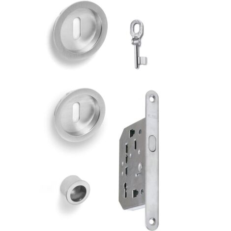 KIT PORTA SCORR NICCHIA D 48 MM F CHIAVE CRO SAT- 1,0 pz