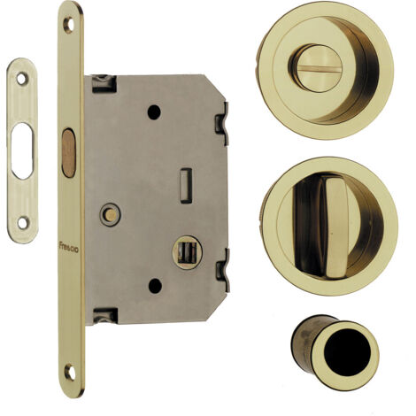 KIT PORTA SCORR NICCHIA D 48 MM SCOMP TOT ORO LUC- 1,0 pz