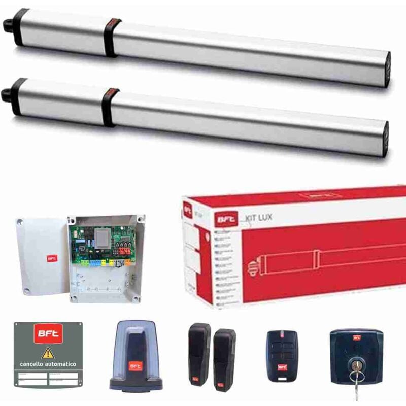 Kit portail battant hydraulique BFT lux mb kit R935217 00002 2611900