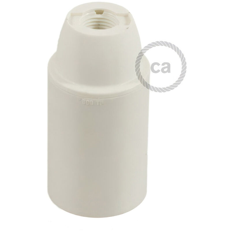 

Creative Cables - Kit portalámparas de termoplástico E14 | Blanco - Blanco