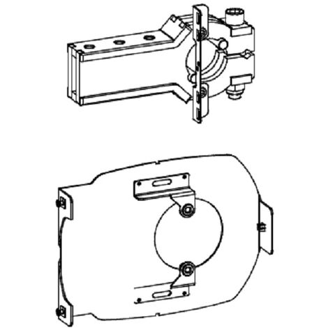 Kit porte lisse pour barriere Eldom34 -Cardin-