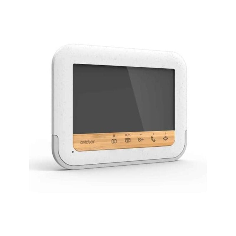 Avidsen - Kit portier vidéo 7 pouces avec platine de rue et combiné - 112282/2