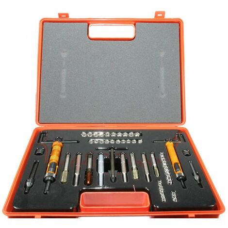 Kit posatore per filetti 6x1 8x1,25 10x1,25 12x1,75 rasaerba 550068