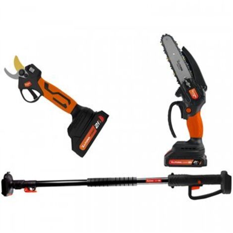 KIT POTATORE CON FORBICI A BATTERIA 'AFKIT' set 2 pezzi