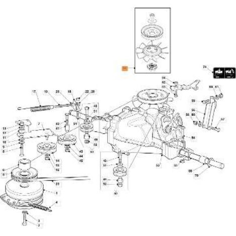 KIT POULIE/VENTILATEUR ORIGINAL EMAK 68050037