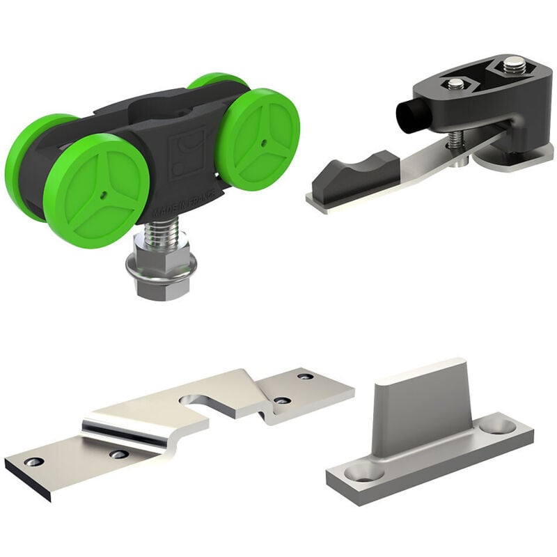 Slid'up By Mantion - Kit pour 1 porte supplémentaire slid'up 1000 - porte jusqu'à 40 kg