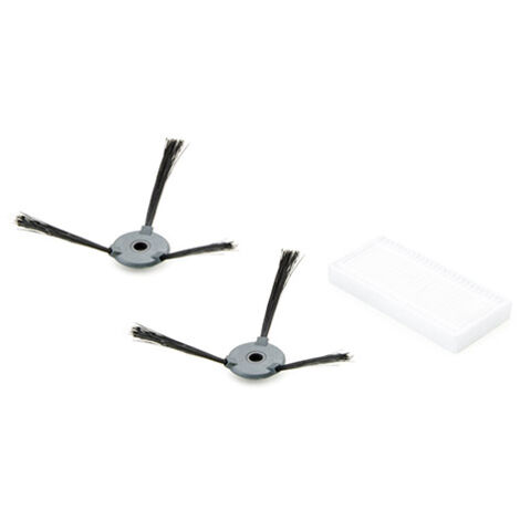 Kit pour aspirateur robot Floor 300 Extel 2 brosses 1 filtre HEPA - Floor BF1 - Extel - 330002
