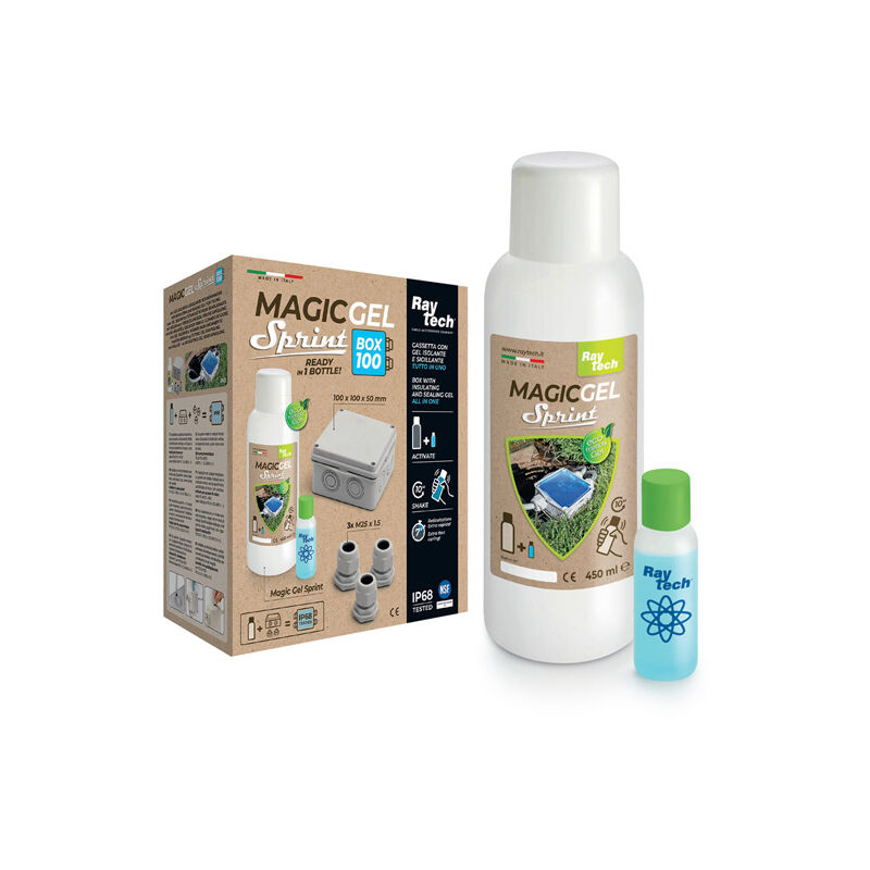 Raytech - Kit pour connexions IP68 avec Magic Gel Sprint.