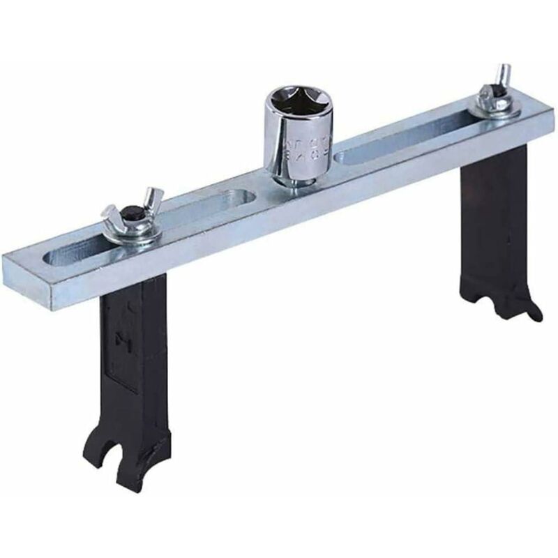 Monly - Kit pour enlever le couvercle du réservoir de carburant par - Modèle universel avec pompe et clé à molette - Outil de réparation pour voiture