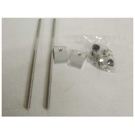 Kit pour fixation de capteur solaire T25 (version 1) en parallèle 0° sur toiture EMAT 5000-299