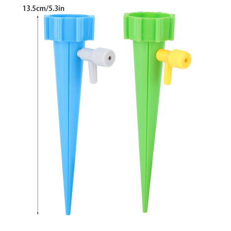 Kit pour irrigation automatique des plantes 6PCS avec stakes ajustables et contrôle de débit