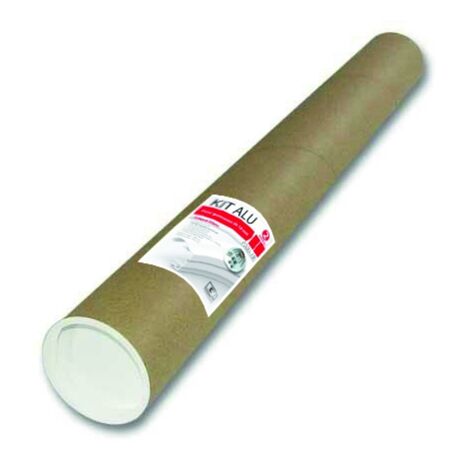 Kit pour porte coulissante 2 vantaux P300 - 2700 mm - blanc - SEED GAMMISTE