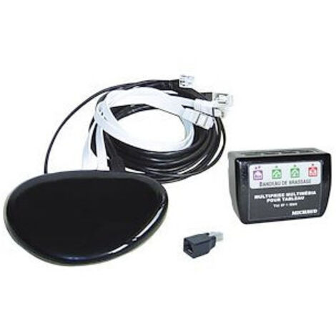 Kit pour raccordement d'une box internet optique en ambiance Gbit FTTH sur infrastructure cuivre