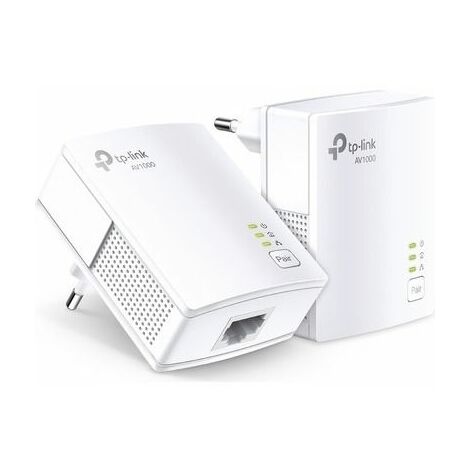 Kit powerline tp-link av1000 1 porta lan 2 pezzi - TLPA7017