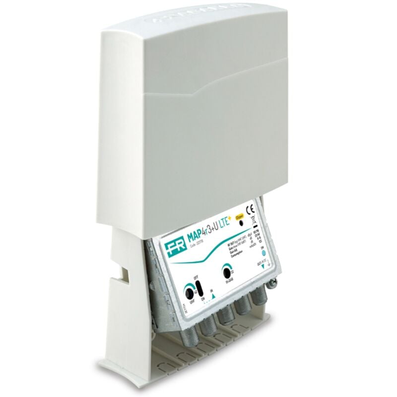 Kit préamplificateur 2 entrées réglables - avec alimentation Fracarro map3rfm+3u700k