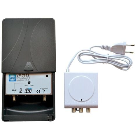 Kit preamplificateur 5g lte700 canaux 21 a 48 norme red Wisi VM7352