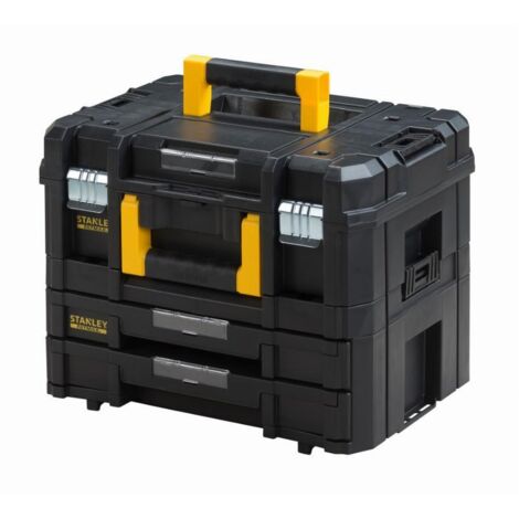 Kit PRO-STACK - Maletín PRO-STACK y maletín de 2 cajones - 21,5 L - 45 kg máx. - FATMAX - STANLEY, FMST1-71981