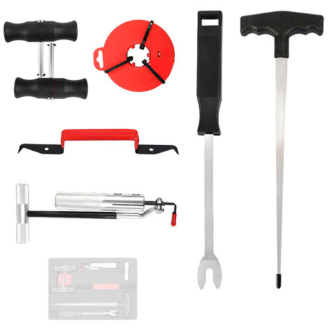 Kit profesional de herramientas para desmontar parabrisas de coche, juego de herramientas para reemplazar parabrisas de automóviles, herramienta para desmontar ventanas de automóviles
