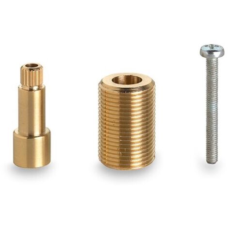 KIT PROLUNGA PER VALVOLA DA INCASSO Misura: 1/2"  3/4"