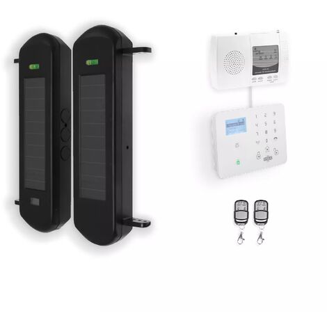 Kit "protection agricole" - 1 jeu de barrières 1B portée 900m + alerte GSM 2G+3G+4G appel/SMS (gamme DA600+/KP)