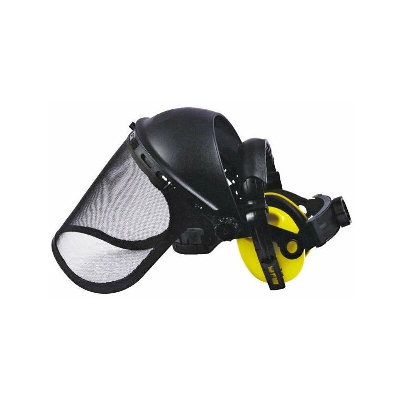 Kit protection du visage forestier casque antibruit + visiere