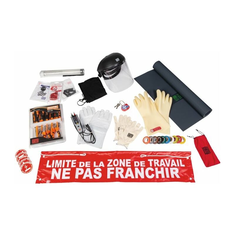 Kit de protection nfc 18510 habilité br