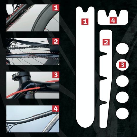 Kit protettivo telaio Shelter off road effetto MARIPOSA - 1,2mm