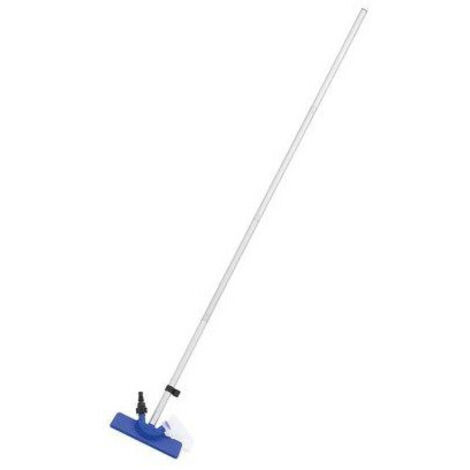 KIT PULIZIA PISCINA POOL 58195 BESTWAY - SCOPA+RETINO+MANICO+TERMOMETRO+TEST+TOPPE - 1 pezzo
