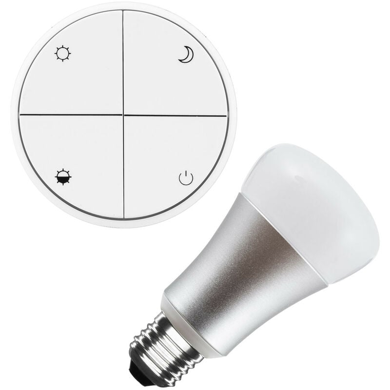 

Kit Pulsador Wireless Regulable + Bombilla LED 8W