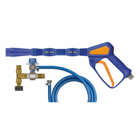 Kit pulvérisation mousse – Tête mousse ST-75 – Pression 310 bar – Longueur flexible 40m – Nettoyage professionnel poids-lourds – Hp Concept