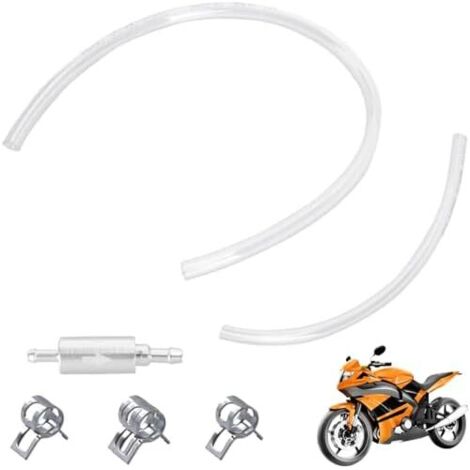 Kit Purgeur de Frein Moto,5 pièces Purge et d'embrayage pour Moto Voiture,Tuyau Valve,Outil Tube Valve Unidirectionnel -