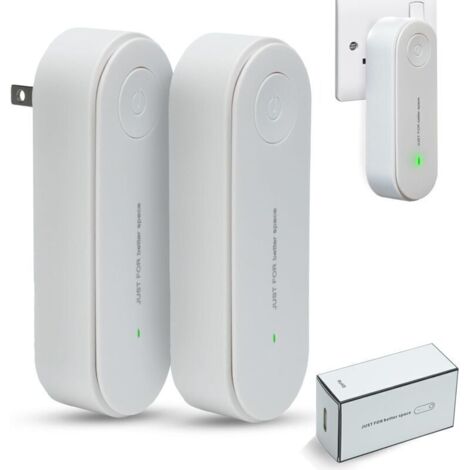 Kit Purificateur D\'Air Enfichable Avec Couverture Silencieuse À 360° Pour Les Chambres