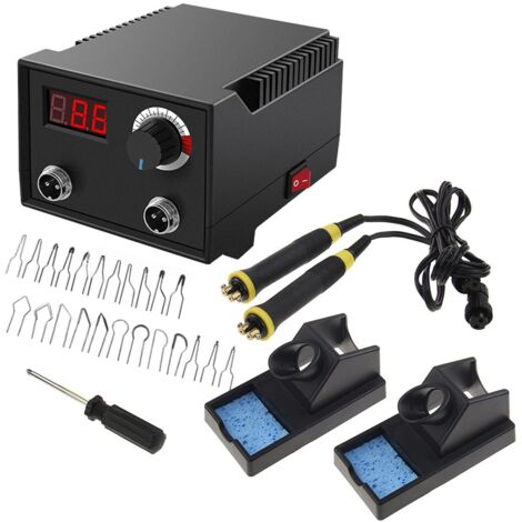 Kit Pyrograveur sur Bois Professionnel, Pyrogravure LCD,avec pointes, 0–750 °C, Pour Bois, Cuir, Citrouille, Liège