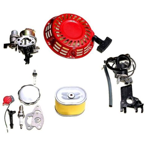 Kit que incluye carburador y bobina de encendido para motor Honda GX160 GX200 de 5.5 HP, servicio completo, restaura el rendimiento del motor.