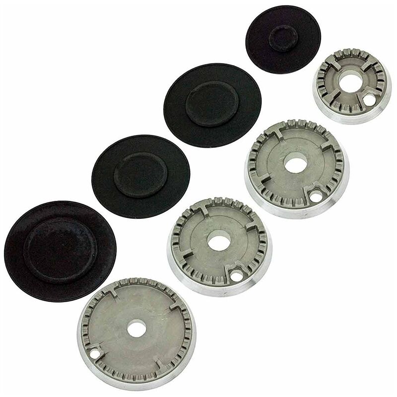 

Kit Quemadores Completos 4 Unidades 100mm, 75mm,75mm, 55mm