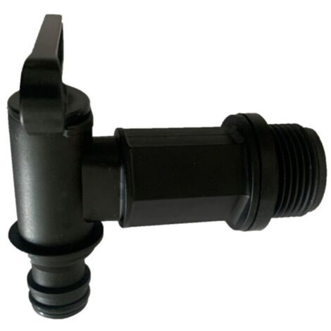 Kit Raccordement Tonneau IBC avec Robinet Rapide 3/4" - Accessoires Arrosage Jardin