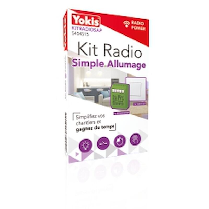Yokis - kit simple allumage radio power réf.kitradiosap