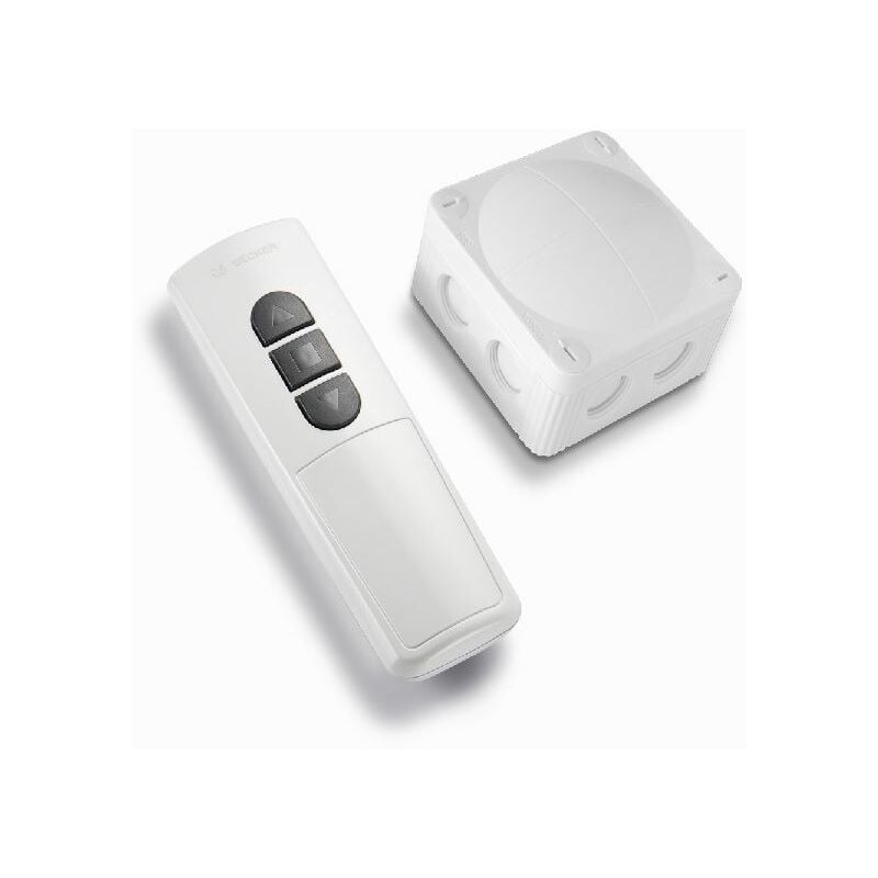 Becker - Kit radio Vario RVS241-II pour volets roulants : récepteur radio + télécommande.